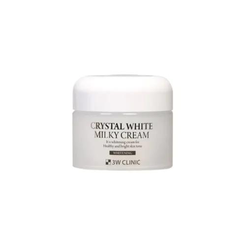 3w clinic crystal white milky cream - 50gm