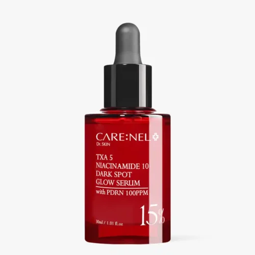 Care:Nel Tranexamic Acid 5 Niacinamide 10 Dark Spot Glow Serum 30ml bottle