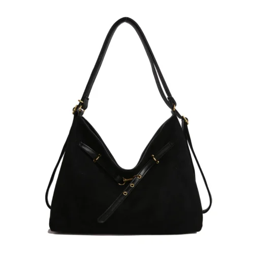 HIGH-END RETRO COMMUTER SHOULDER BAG