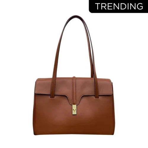 Retro Flip Style Extra Large Commuter Tote Bag