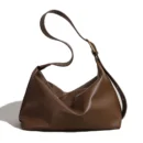 LUXURY LARGE CAPACITY SHOULDER BAG - Coffee Brown