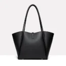 Elegant Luxury Tote Bag For Women - Black