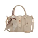 Women's Portable Tote Bag - White