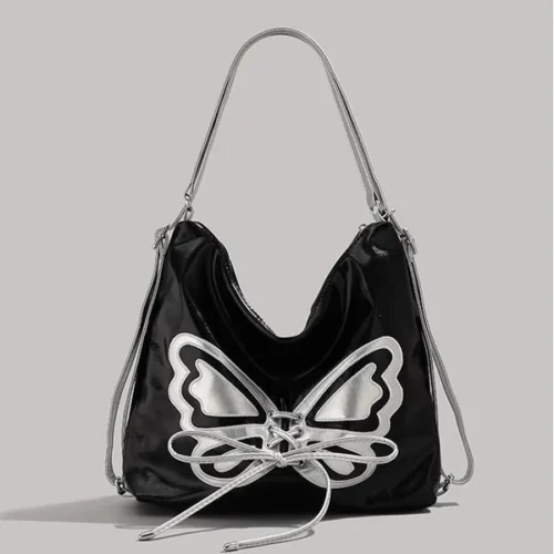 BUTTERFLY DESIGN SHOULDER BAG