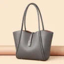 Elegant Luxury Tote Bag For Women - Khaki