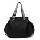 NURTURE NEST MOMMY TOTE BAG - Black