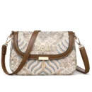 ETHNI CHARM SHOULDER BAG - White